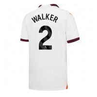 Pánský Fotbalový dres Manchester City Kyle Walker #2 2023-24 Venkovní Krátký Rukáv